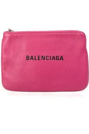 Balenciaga Pre-owned, Dames, Roze, ONE Size, Leer, Pre-owned Leather balenciaga-bags