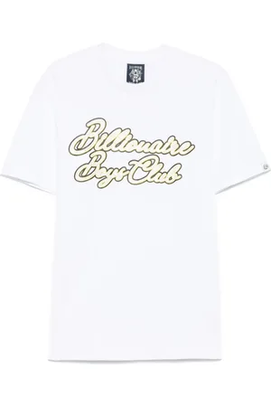 BILLIONAIRE Tops, Heren, Wit, L, Witte Crew Neck T-shirts en Polos