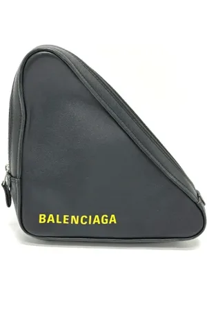Balenciaga Pre-owned, Dames, Zwart, ONE Size, Leer, Pre-owned Leather balenciaga-bags