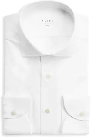 Xacus Overhemden, Heren, Wit, 4Xl, Leer, Innovatief actief overhemd, kreukvrij, wit