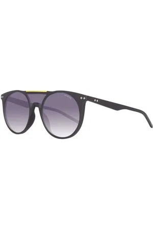 Polaroid Accessoires, unisex, Zwart, ONE Size, Zwarte Acetaat Zonnebril