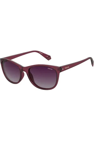 Polaroid Accessoires, Dames, Paars, ONE Size, Lila Plastic Zonnebril Elegant Accessoire