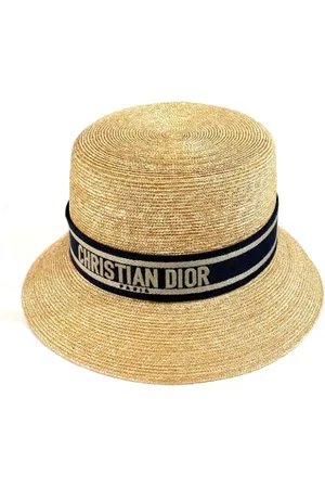 Dior Pre-owned, Dames, , ONE Size, Pre-owned Fabric hats
