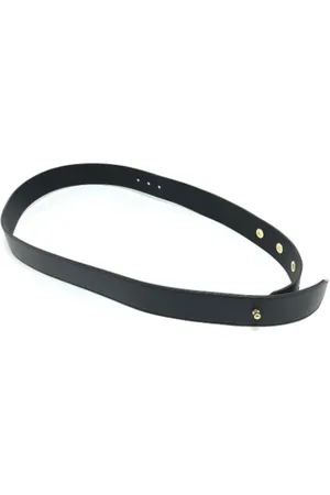 LOUIS VUITTON Pre-owned, Dames, Zwart, ONE Size, Pre-owned Leather belts