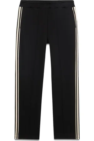 Oltre Broeken, Dames, Zwart, M, Polyester, Joggers soft touch met contrasterende profielen