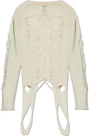 Rick Owens Truien, Heren, , M, Wol, Wollen Trui LS