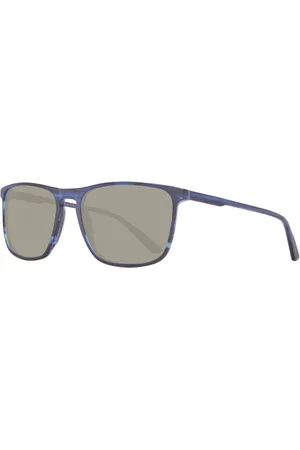 Helly Hansen Accessoires, Heren, Zwart, ONE Size, Zwarte plastic zonnebril met 57 mm lens
