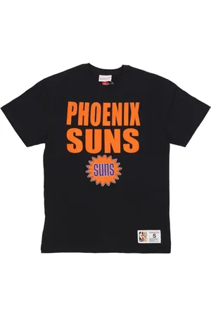 Mitchell & Ness Tops, Heren, Zwart, M, Katoen, Phoenix Suns NBA T-shirt