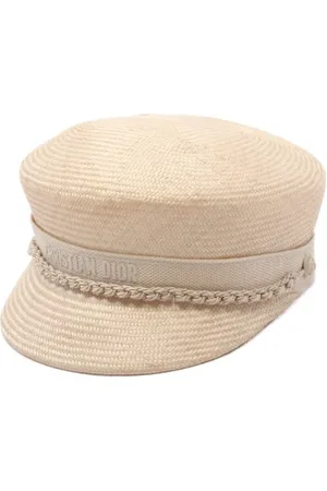 Dior Pre-owned, Dames, , ONE Size, Pre-owned Raffia hats