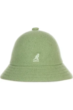 Kangol Accessoires, Heren, Groen, S, Wol, Wollen Vissershoed Olijfgroen