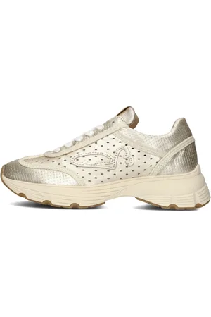 Fred de la Bretoniere Schoenen, Dames, Geel, 36 EU, Goud Mariola Raffi Dames Sneakers