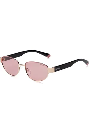 Polaroid Accessoires, unisex, Roze, ONE Size, Roze Metalen Zonnebril