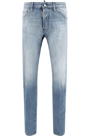 Dsquared2 Jeans, Heren, Blauw, L, Moderne Skinny Jeans met Vijf-Pocket Design