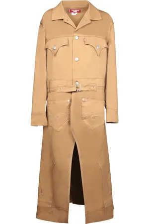 JUNYA WATANABE Mantels, Heren, , M, Neutrale Lange Utility Jas