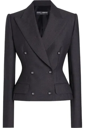 Dolce & Gabbana Jassen, Dames, Zwart, M, Stijlvolle Jassen voor Mannen en Vrouwen