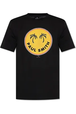 Paul Smith Tops, Heren, Zwart, 2Xl, Katoen, T-shirt met print