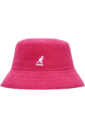 Kangol Accessoires, Heren, Roze, M, Nylon, Elektrisch Roze Vissershoed