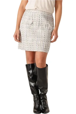 FREEBIRD Rokken, Dames, Veelkleurig, L, Beige Sannah Rok