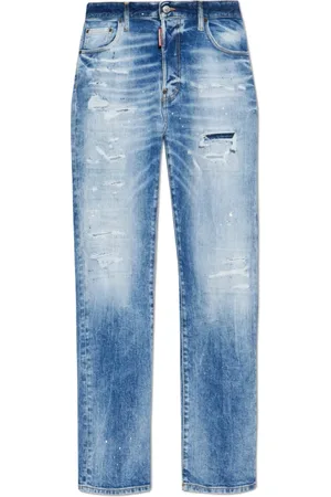 Dsquared2 Jeans, Heren, Blauw, XL, Katoen, Jeans 642