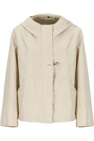 FAY Jassen, Dames, , XS, Waterdichte Parka met Capuchon
