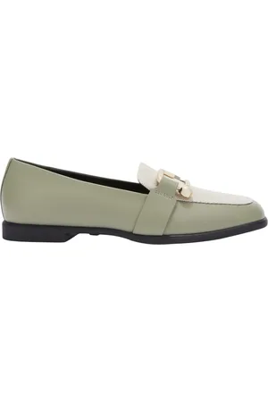 Furla Schoenen, Dames, Groen, 39 EU, Leer, Nuvola Loafers