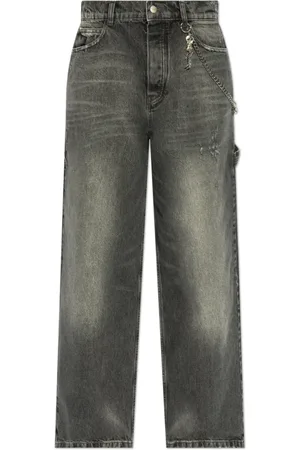 Marc Jacobs Jeans, Dames, Grijs, W26, Katoen, Jeans met Logo