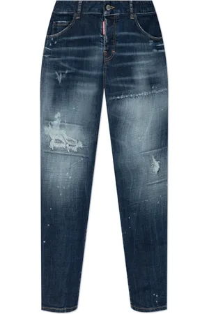 Dsquared2 Jeans, Dames, Blauw, 4Xs, Katoen, Jeans Cool Girl