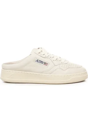 Autry Schoenen, Dames, Wit, 40 EU, Leer, Witte Sandalen met Vetersluiting