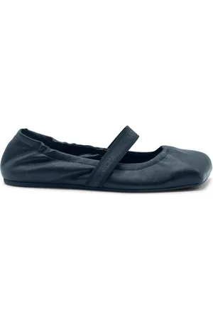 vic matiè Schoenen, Dames, Zwart, 37 EU, Leer, Gesloten Ballerina in Zwart