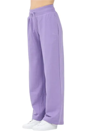 New Era Broeken, Dames, Paars, M, Casual Fleece Sportbroek