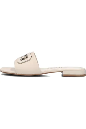Guess Schoenen, Dames, Wit, 40 EU, Witte Damesslippers Tarisha