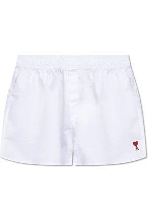 Ami Ondergoed, Heren, Wit, L, Katoen, Boxers met logo
