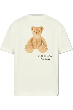 Palm Angels Tops, Heren, , M, Katoen, T-shirt met print