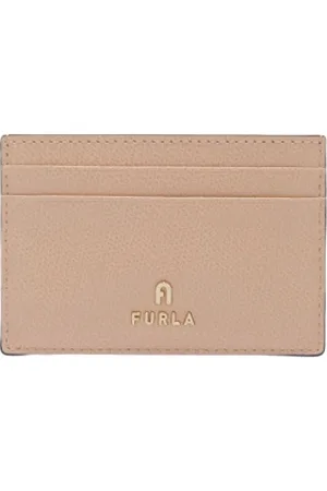 Furla Accessoires, Dames, Roze, ONE Size, Leer, Camelia Kaarthouder