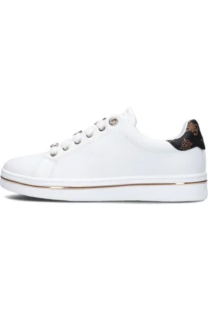 Guess Schoenen, Dames, Wit, 38 EU, Elegante witte sneakers voor vrouwen