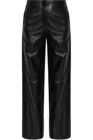 IRO Broeken, Dames, Zwart, L, Leer, Leren Broek Uleth