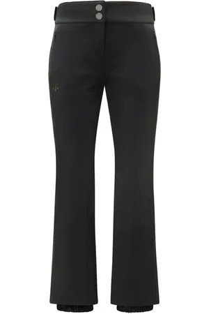 Descente Sport, Dames, Zwart, S, Leer, Zwarte Geïsoleerde Winterbroek