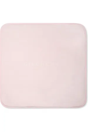 Givenchy Interieur, unisex, Roze, ONE Size, Katoen, Roze Deken 4G Motief Katoenen Jersey