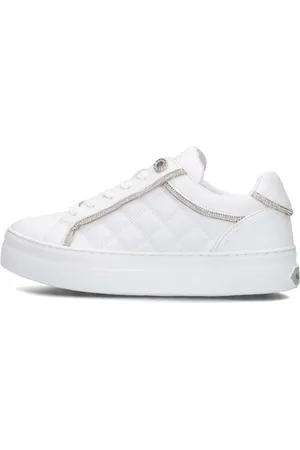 Guess Schoenen, Dames, Wit, 39 EU, Witte stijlvolle sneakers voor vrouwen