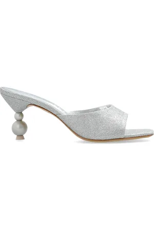 SOPHIA WEBSTER Schoenen, Dames, Grijs, 39 EU, Muiltjes met hak Perla