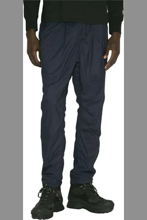 UNDERCOVER Broeken, Heren, Blauw, L, Polyester, Technische broek met aantrekkoord