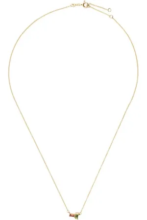 Aliita Accessoires, Dames, Geel, ONE Size, Rolo Tu Y Yo Baguette Ketting