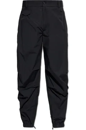 Dolce & Gabbana Broeken, Heren, Zwart, S, Katoen, Broek met ingenaaid ritsen in de benen