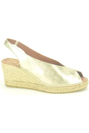 Viguera Schoenen, Dames, Geel, 41 EU, Jute, Efficiënte Sandaal met Spie Z Stijl