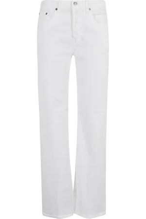 Dondup Jeans, Dames, Wit, W29, Katoen, Stijlvolle Jacklyn Broek