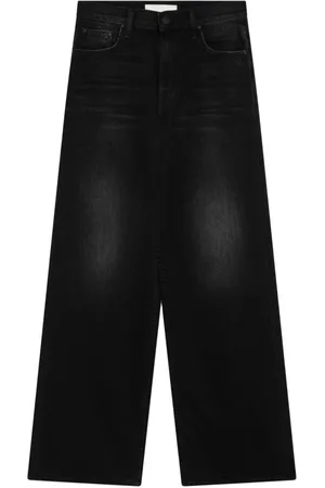 Mother Jeans, Dames, Zwart, W29, Palazzo Spinner Jeans