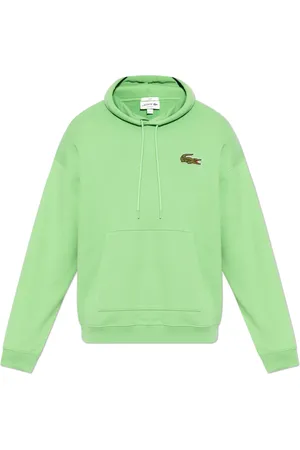 Lacoste Sweatshirts & Hoodies, Heren, Groen, S, Katoen, Hoodie