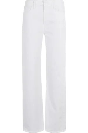 Mother Jeans, Dames, Wit, W27, Sneak Dodger voor ultieme stijl