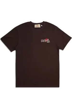 Deus Ex Machina Tops, Heren, Bruin, S, Katoen, T-Shirts