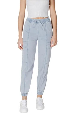 Desigual Jeans, Dames, Blauw, M, Katoen, Baggy Boyfriend Jeans Collectie